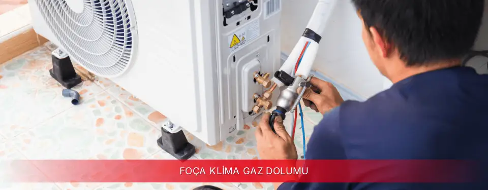 Foça İlçemi Toshiba Klima Gaz Dolumu