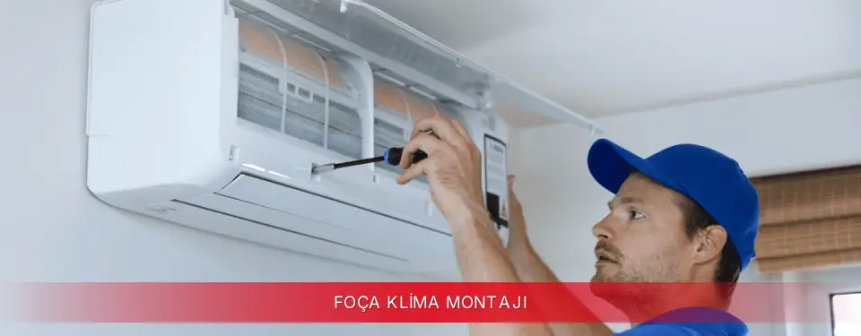 Foça İlçemi Toshiba Klima Montajı